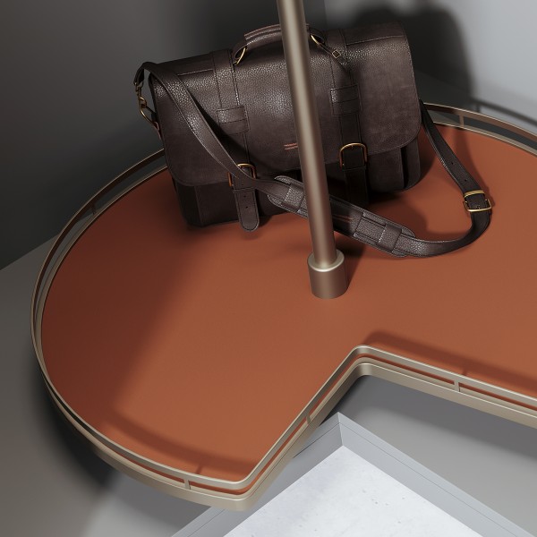 High Rotatable Multifunctional Shelf