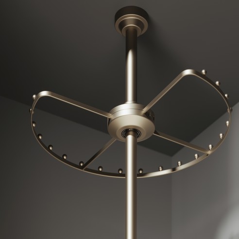 High Rotatable Multifunctional Shelf