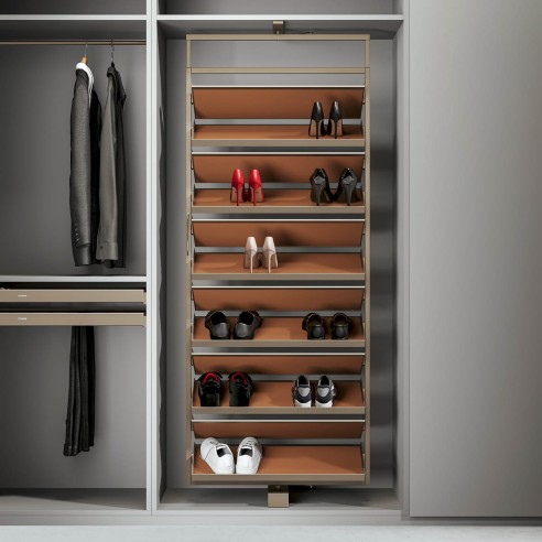 360° Rotatable Multi-Layer Shoe Rack