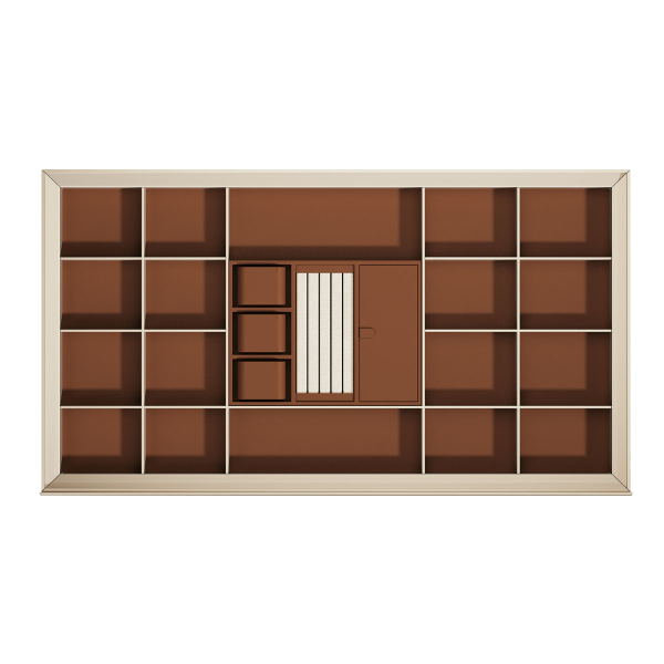 High-end Soft Close Decorations Shelf