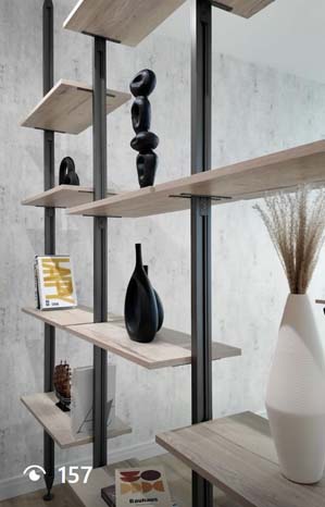 Open Pillar Shelf