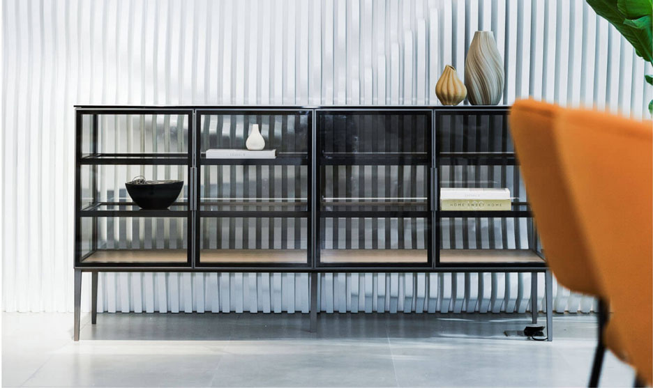 Dark Glass Closet 
